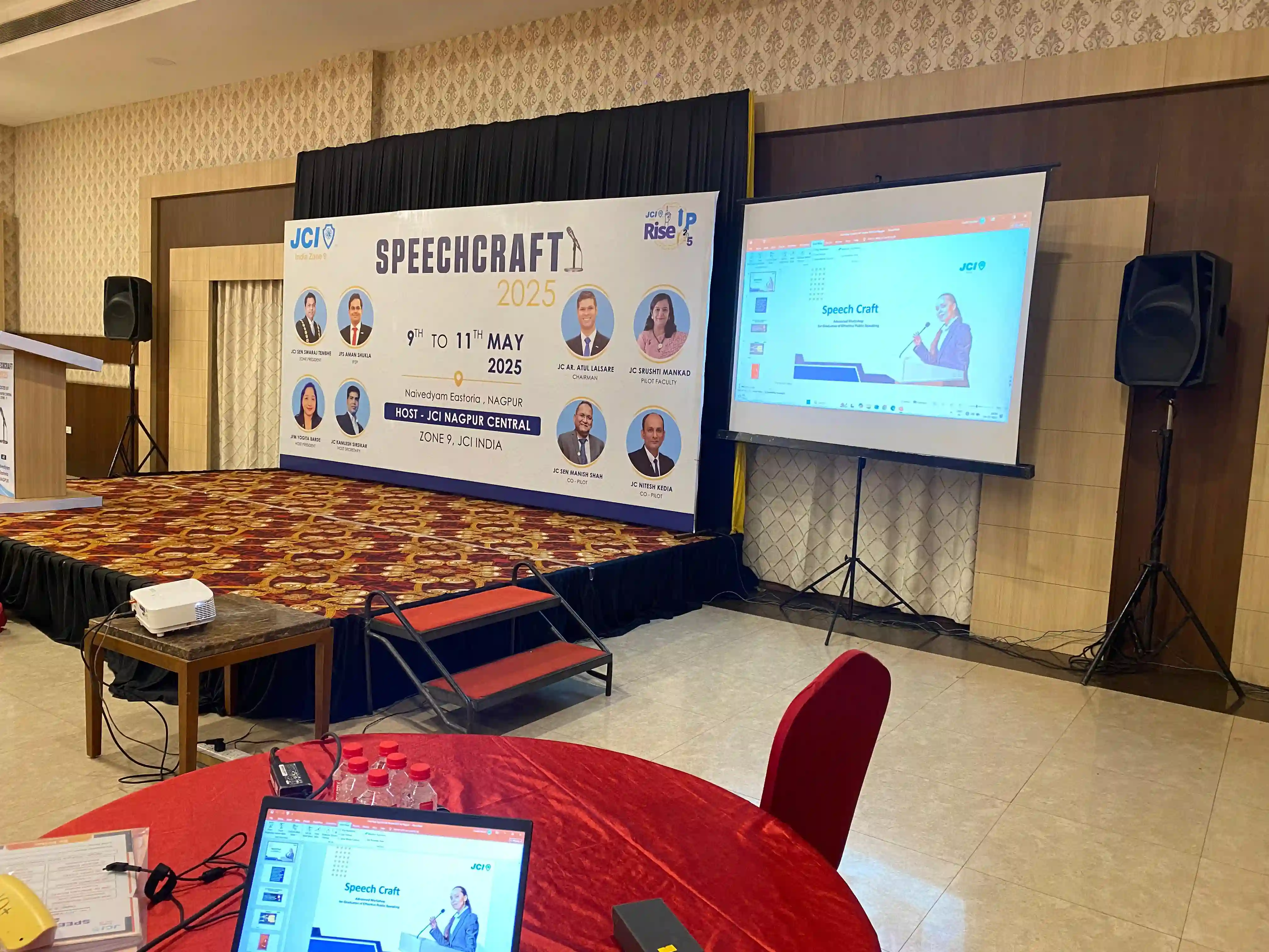 Corporate Event AV Setup